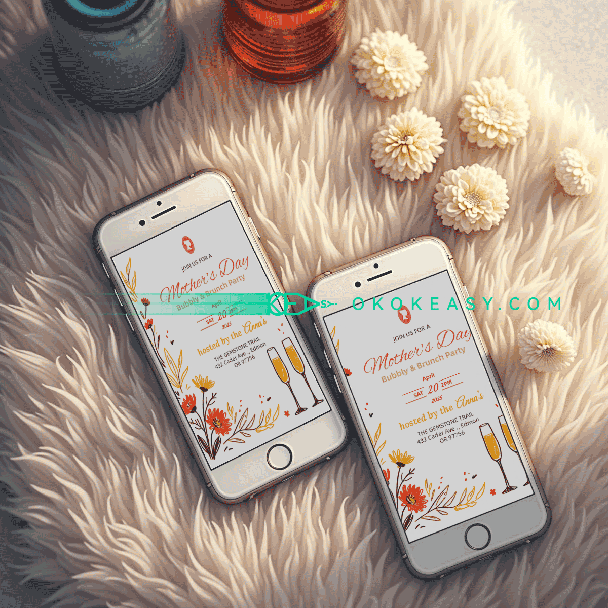 Mother's Day Party Invitation No.4 6 Mother's Day Party Invitation No.4 - Image 6